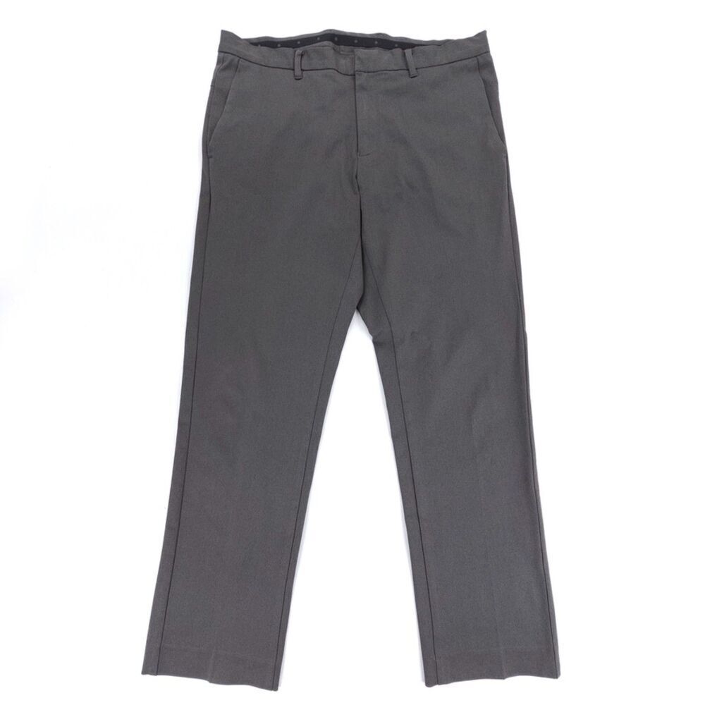 NEW Ministry of Supply Slim Trouser Minimal Golf Performance Pant 34x28 Charcoal
